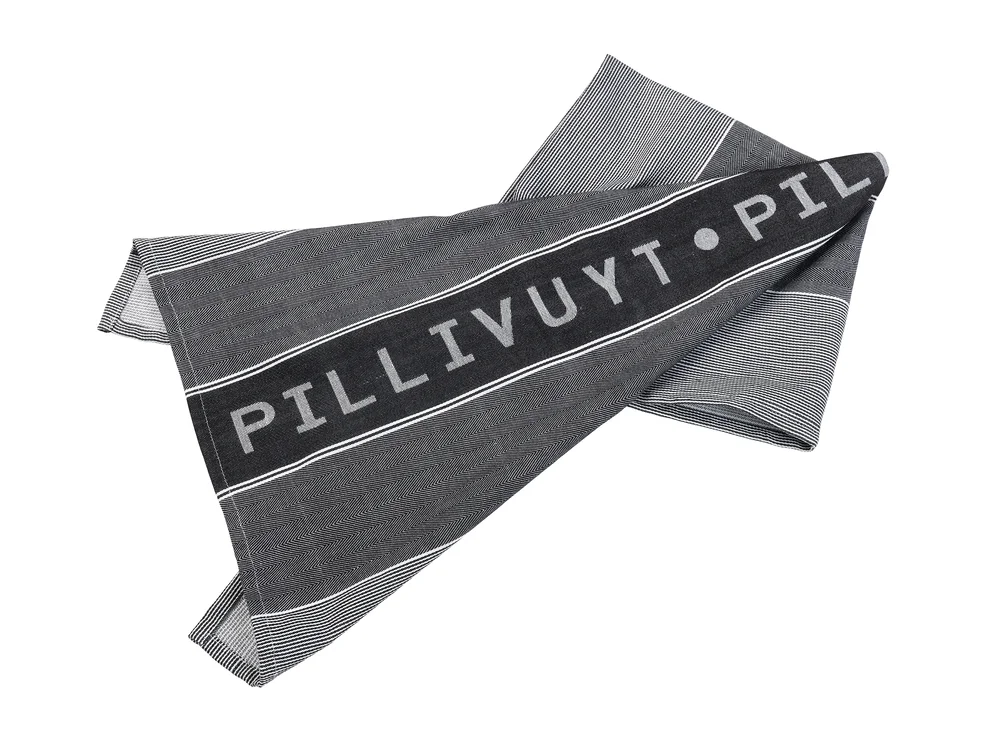 Kjøkkenhåndkle Pillivuyt 80x50cm Svart v:1614158 Kjøkkenhåndkle Pillivuyt 80x50cm Svart v:1614158