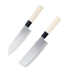 Knivsett 2 deler stål/poppeltre v:9852641 Knivsett 2 deler stål/poppeltre v:9852641