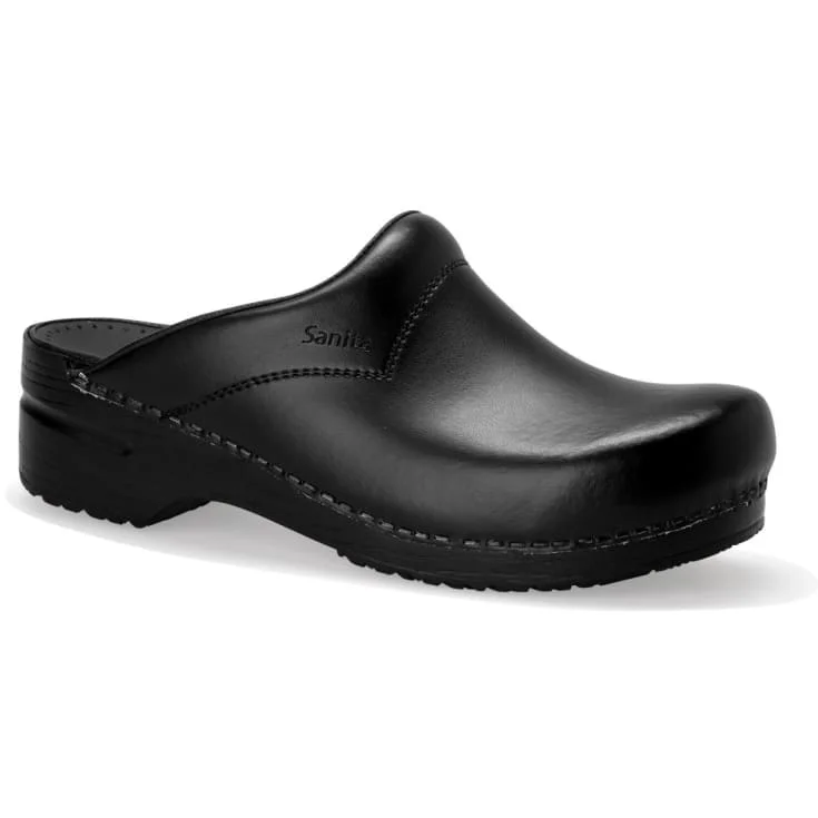 Sanita San Flex Clog tresko O1, uten hælkappe, sort, str. 35 | 1500314-sort_35 Sanita San Flex Clog tresko O1, uten hælkappe, sort, str. 35 | 1500314-sort_35