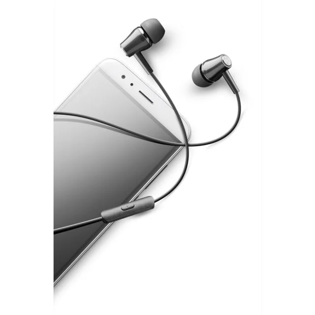 Cellularline Voice In-Ear Høretelefoner med mikrofon, Sort | 101708
