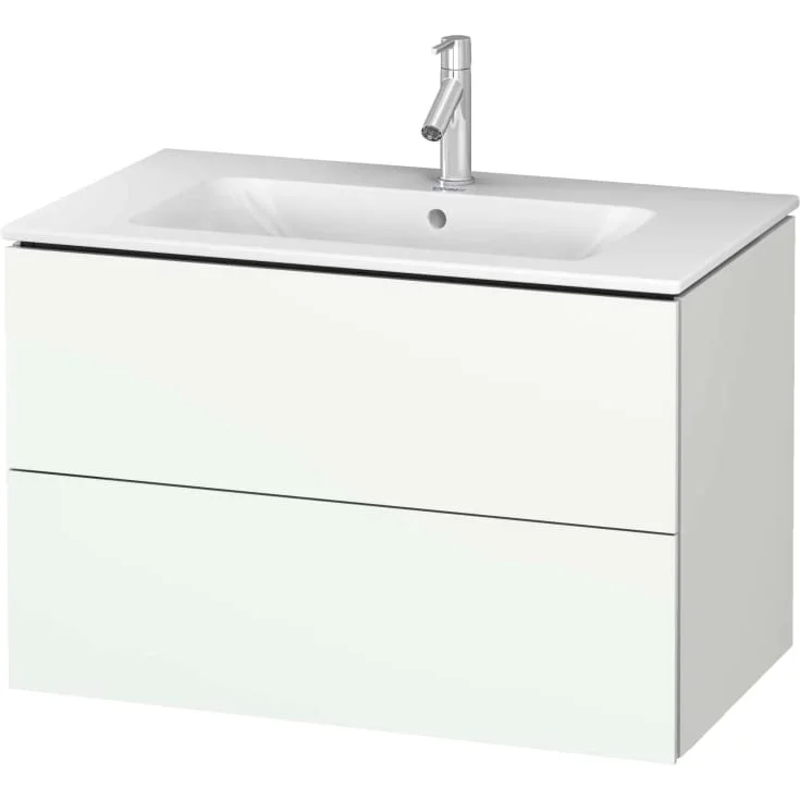 Duravit L-Cube servantskap 82x48 cm, matt hvit | LC624101818
