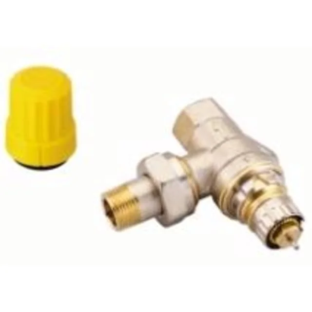 Danfoss RA-UR radiatorventil, vinkelløbende, 3/8" | 013G3299