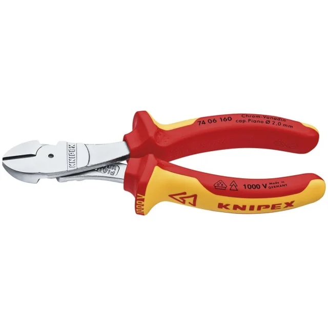 Knipex Kraft Sideavbiter 160 mm – 1000 volt | 554626