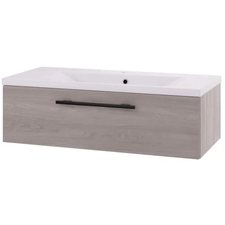 Linn Bad Ingrid servantskap, 1 skuff, 100x45,3x28,5 cm, lys eik | 1102101S