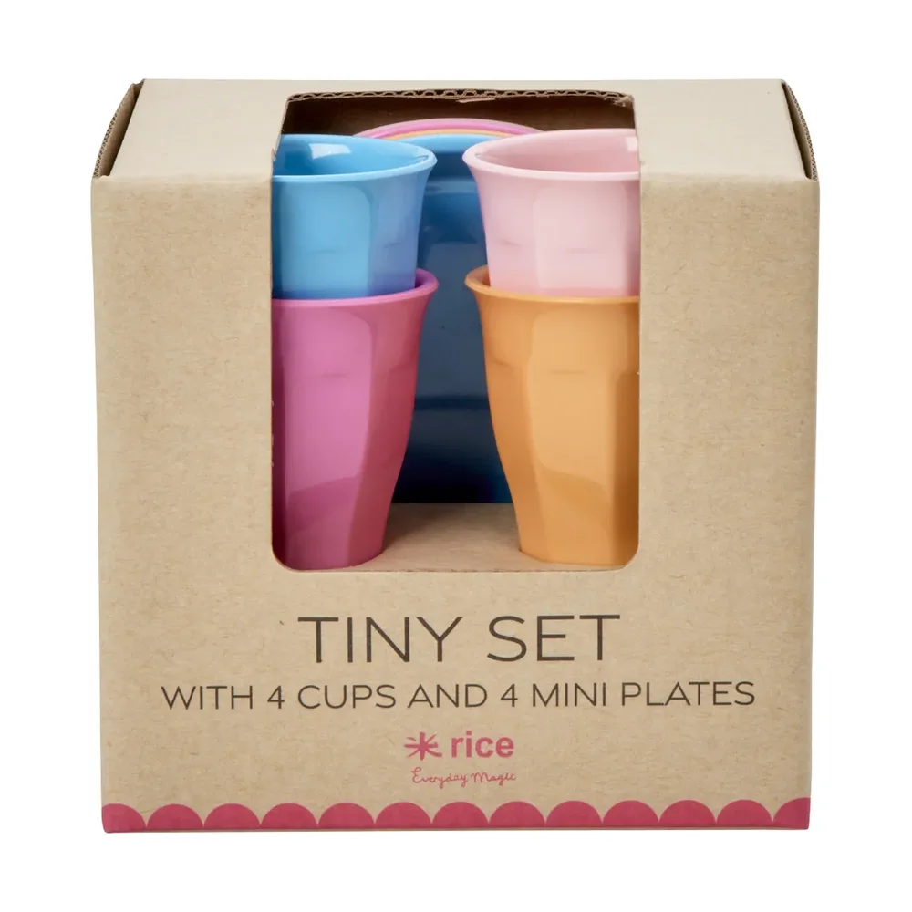 Rice espressokopp melamin giftbox 4-pack v:3123456