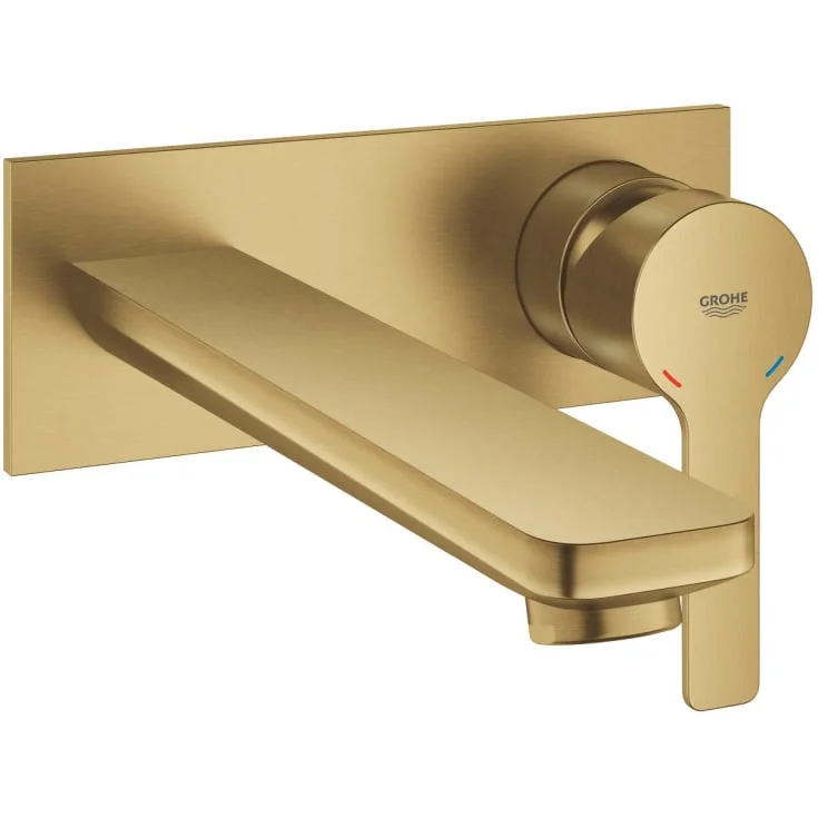 Grohe Lineare servantbatteri, børstet messing | 23444GN1