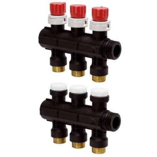 Uponor Pro 1" gulvvarmefordeler, 3 kretser | 1030580