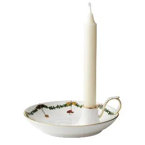 Stjerne Riflet Jul lysestake/skål 18 cm v:3397160 Stjerne Riflet Jul lysestake/skål 18 cm v:3397160
