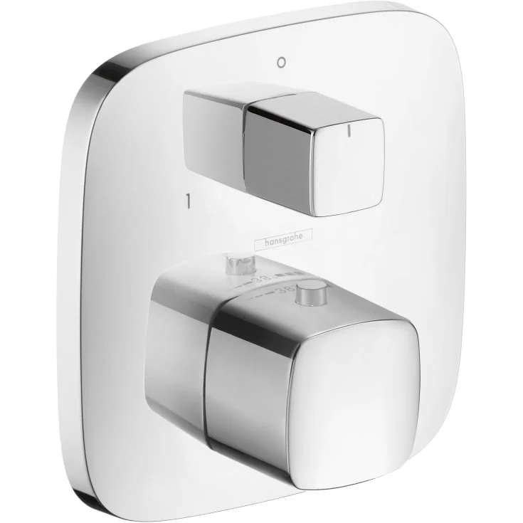 Hansgrohe Pura Vida termostat, krom, med avsperring og vender | 15771000
