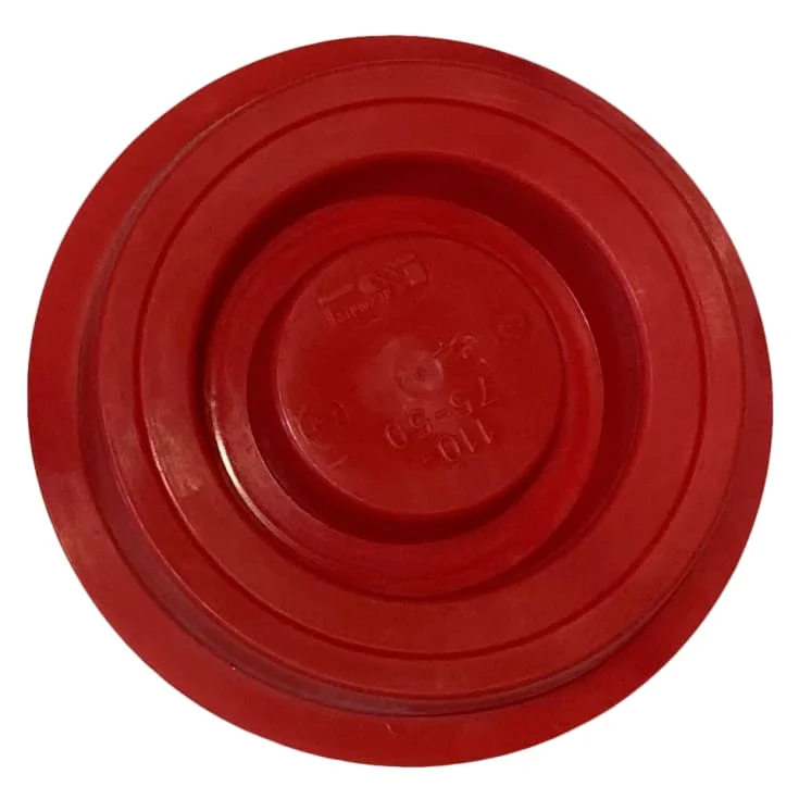 Beskyttelsesplugg i plast, PE, for 50, 75 og 110 mm rør, rød | 2241207720 Beskyttelsesplugg i plast, PE, for 50, 75 og 110 mm rør, rød | 2241207720