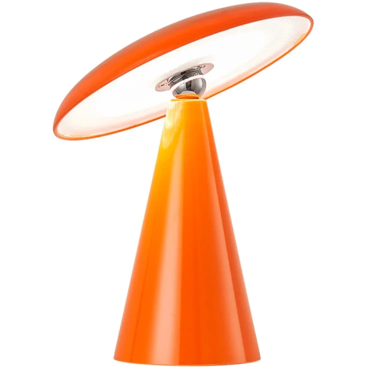 Leitmotiv Phoebe oppladbar bordlampe, oransje | LM2073OR