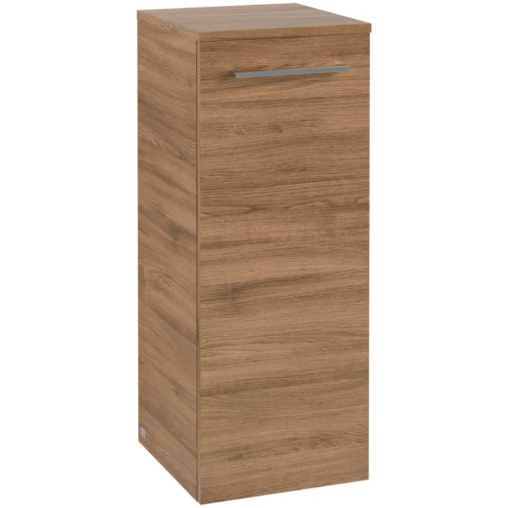 Villeroy & Boch Avento A895 veggskap, 34,8x88,8 cm, høyre, mørk eik | A89501RH