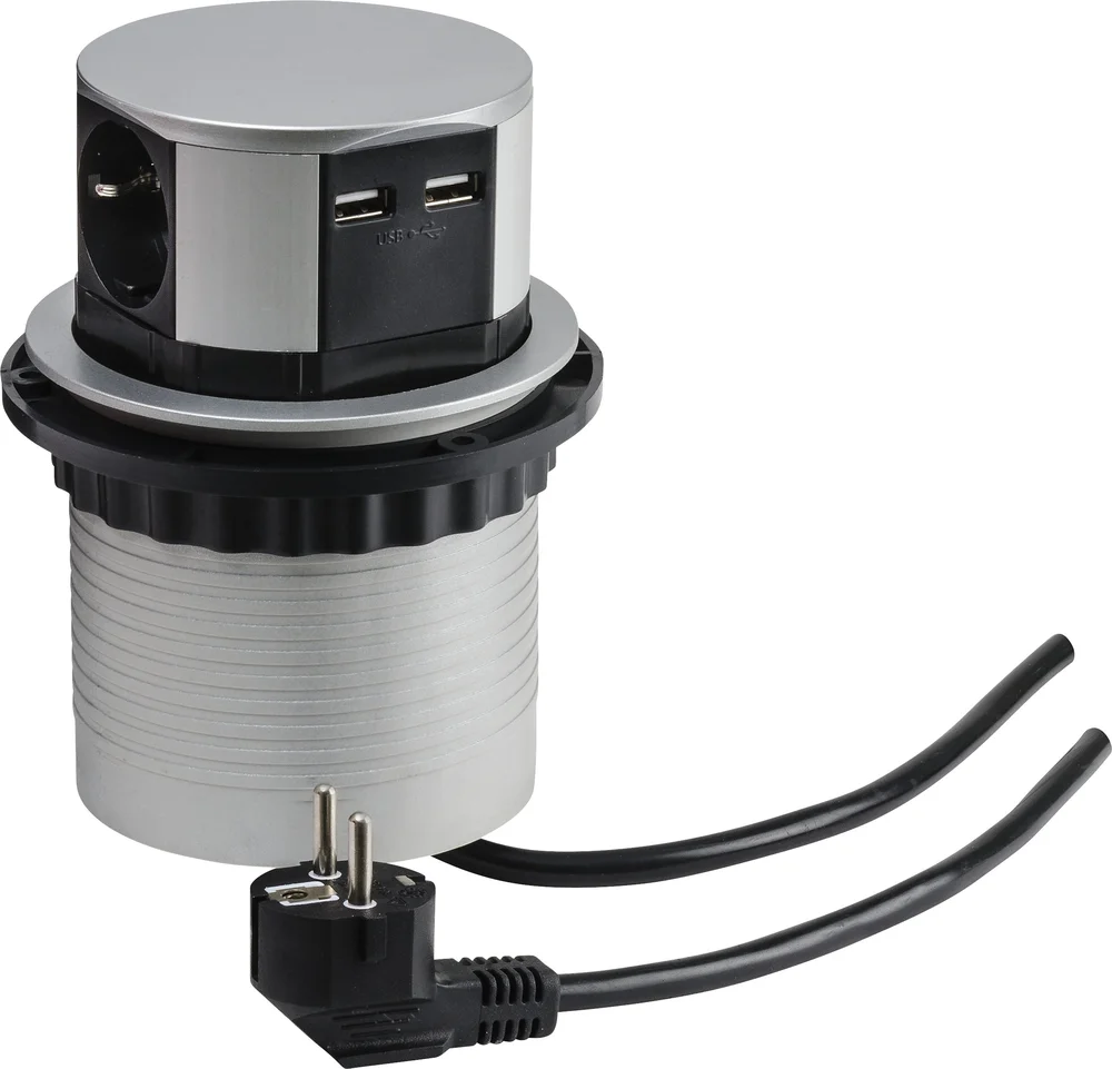 Grenuttak Pop-Up 3x230v 2xUSB v:9819680
