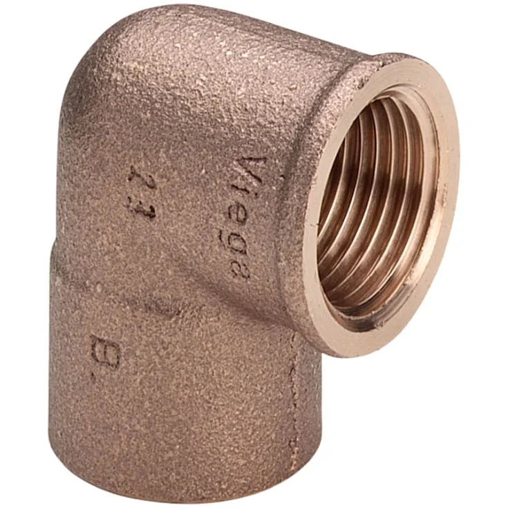 10 stk Messing lodde albue muffe/muffe, 15 mm x 3/8" – 90° | 4090G015003000 10 stk Messing lodde albue muffe/muffe, 15 mm x 3/8" – 90° | 4090G015003000