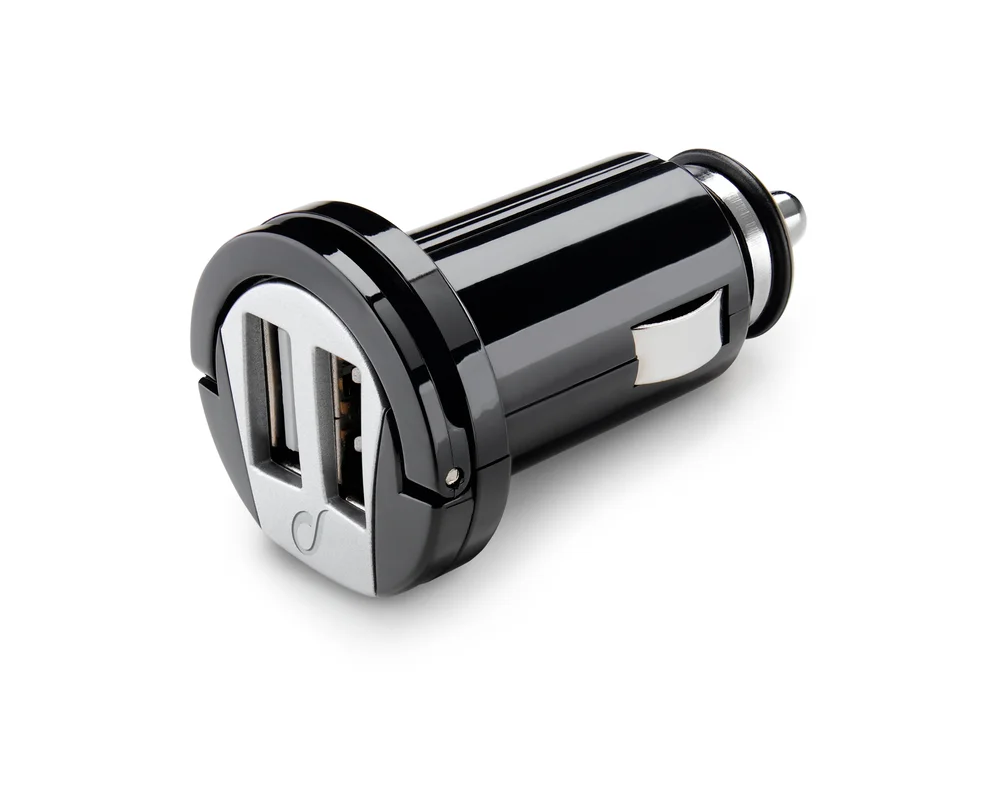 Lader 12/24v USB med to uttak 2A v:7272372 Lader 12/24v USB med to uttak 2A v:7272372