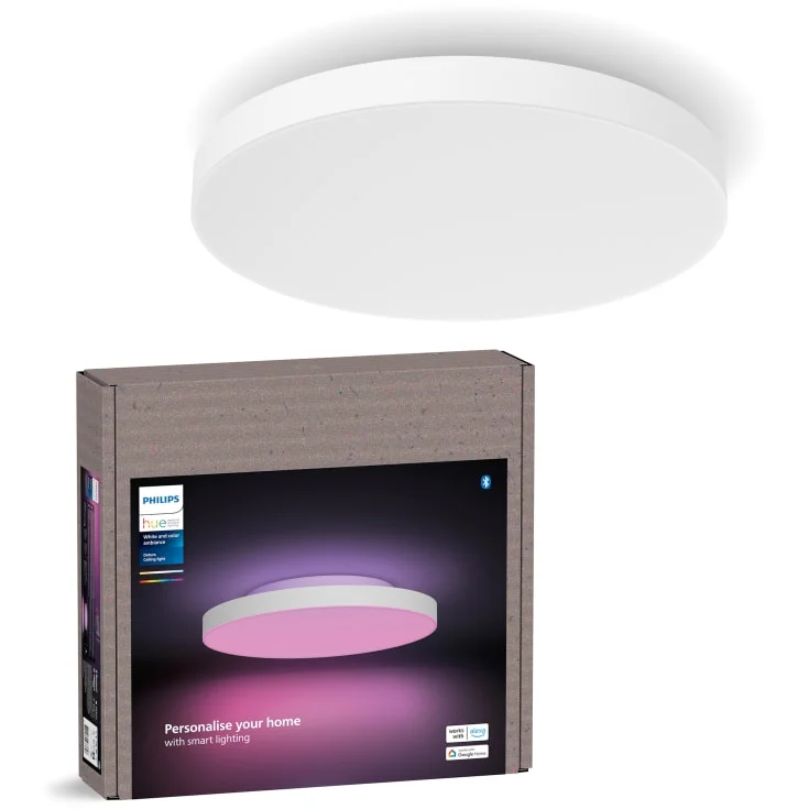 Philips Hue Datura plafond, Ø57 cm | 929003736101 Philips Hue Datura plafond, Ø57 cm | 929003736101
