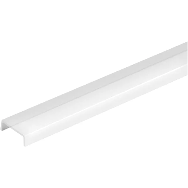 Ledvance dekkskinne for medium aluprofil 1 og flat aluprofil 1, opal, 1 meter | 4058075402225