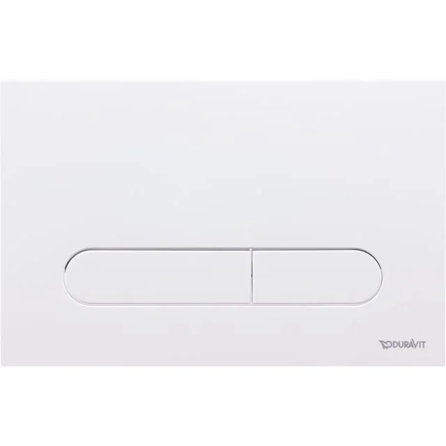 Duravit DuraSystem betjeningsplate, hvit | WD5009011000 Duravit DuraSystem betjeningsplate, hvit | WD5009011000