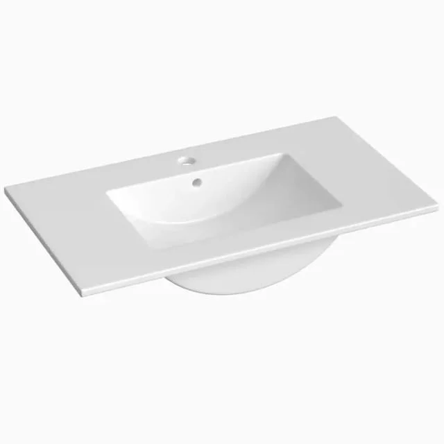 Korsbakken Saturn møbelservant, 81x46 cm, hvit | 403100080