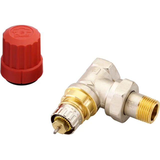 Danfoss RA-N radiatorventil, vinkelløpende, 1/2" | 013G0013