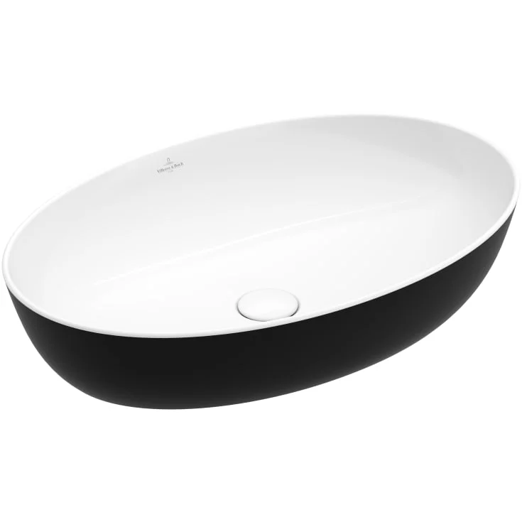Villeroy & Boch Artis toppmontert servant, 61×41 cm, sort | 419861BCT8