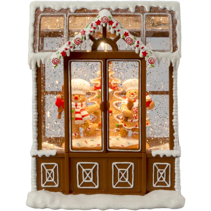 Konstsmide snøkule, pepperkakehus | 4313-600