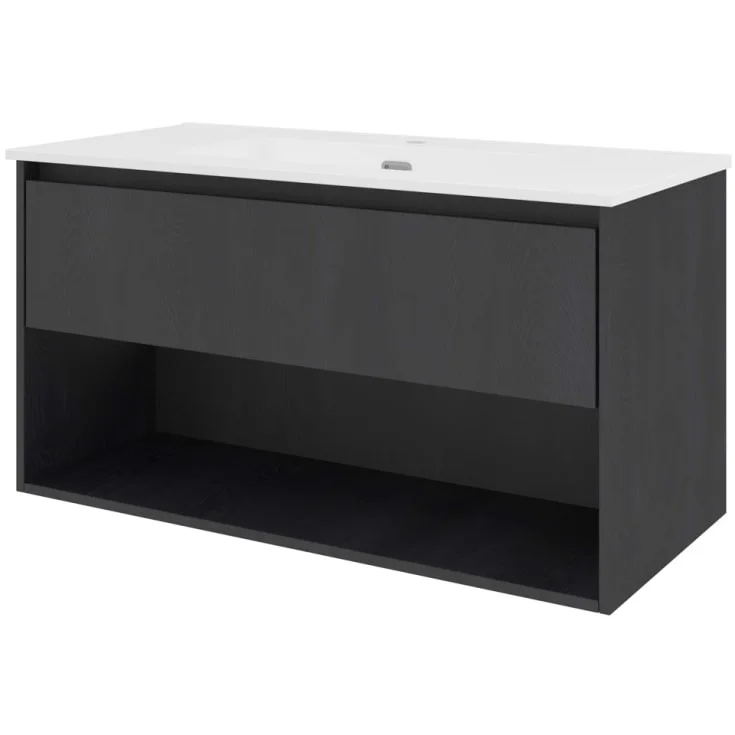 Sanibell Proline møbelpakke, 101x46 cm, sort eik | 1815054