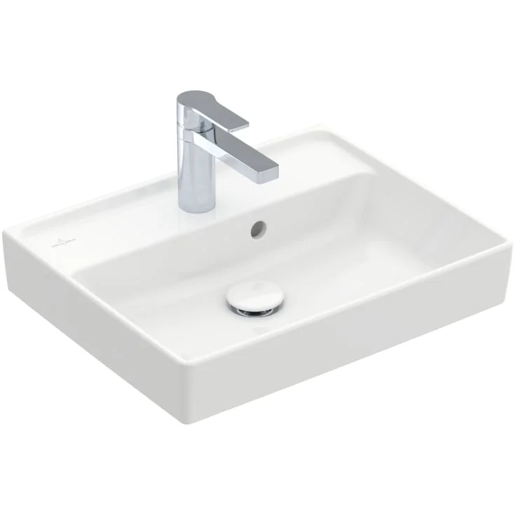 Villeroy & Boch Collaro vegghengt servant, 50×40 cm, hvit | 43345001