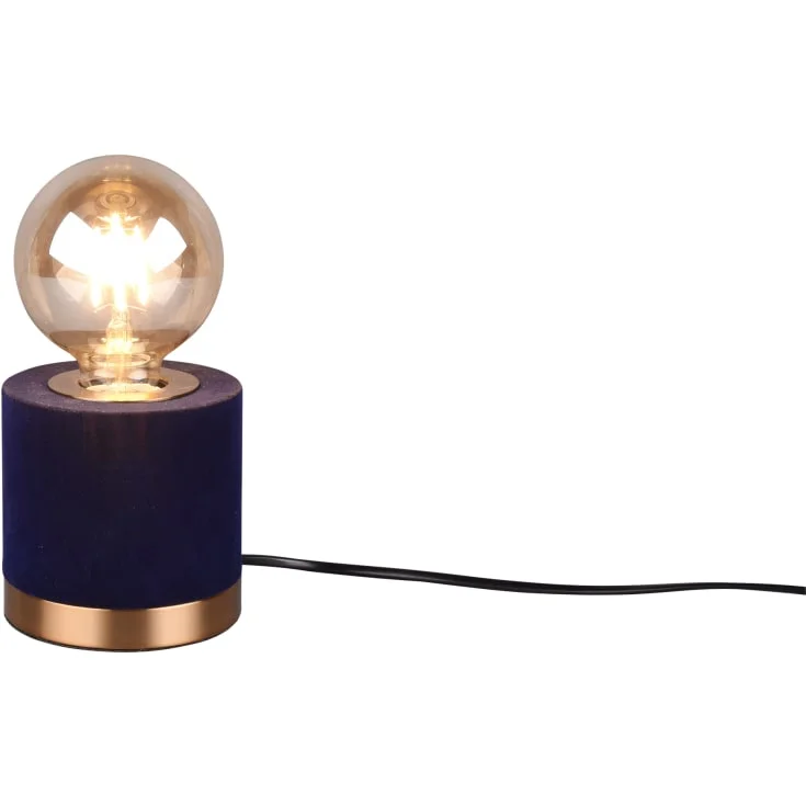 Trio Lighting Judy bordlampe, blå | R50691012