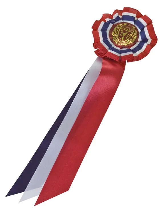 17.mai sløyfe med rosett 22cm v:9424930 17.mai sløyfe med rosett 22cm v:9424930