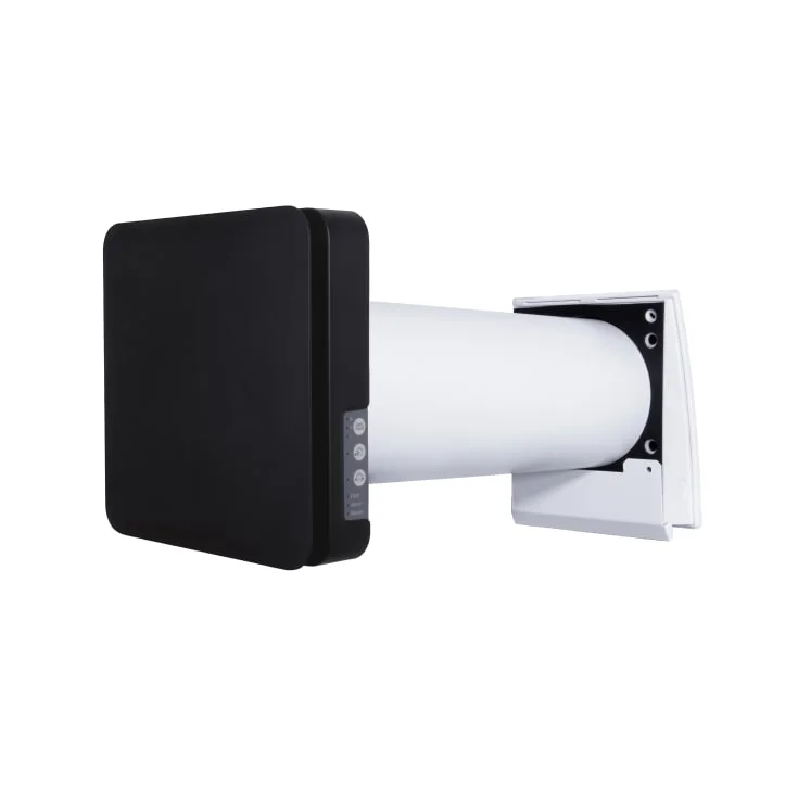 Duka One Pro 50 S vifte med varmegjenvinning Ø160 mm, svart | 436919