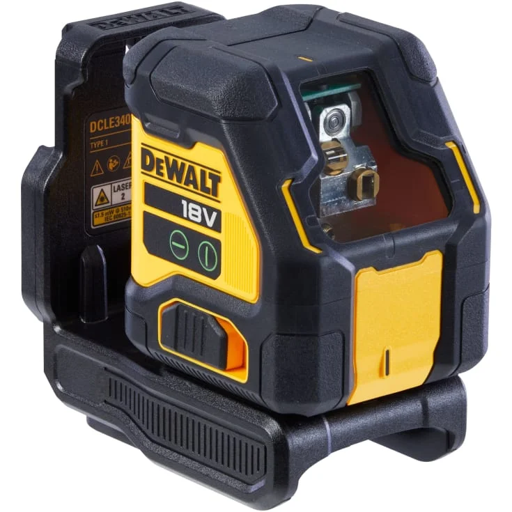 DeWalt 18V XR DCLE34021N-XJ krydslinjelaser, grøn, uten batteri | DCLE34021N-XJ DeWalt 18V XR DCLE34021N-XJ krydslinjelaser, grøn, uten batteri | DCLE34021N-XJ