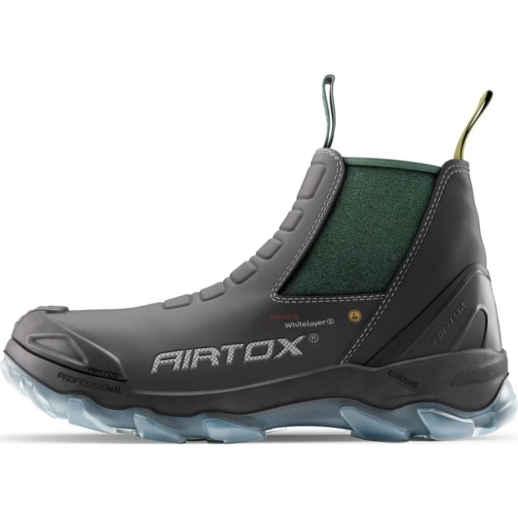 Airtox GLC vernestøvletter, S3, sort/grønn, str. 46 | GLC_46 Airtox GLC vernestøvletter, S3, sort/grønn, str. 46 | GLC_46