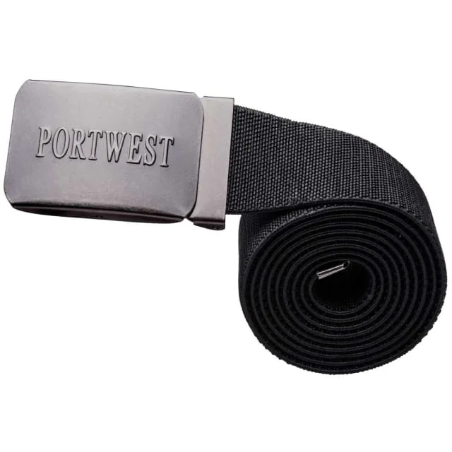 Portwest C105 belte elastisk, sort onesize | C105BKR_ONESIZE