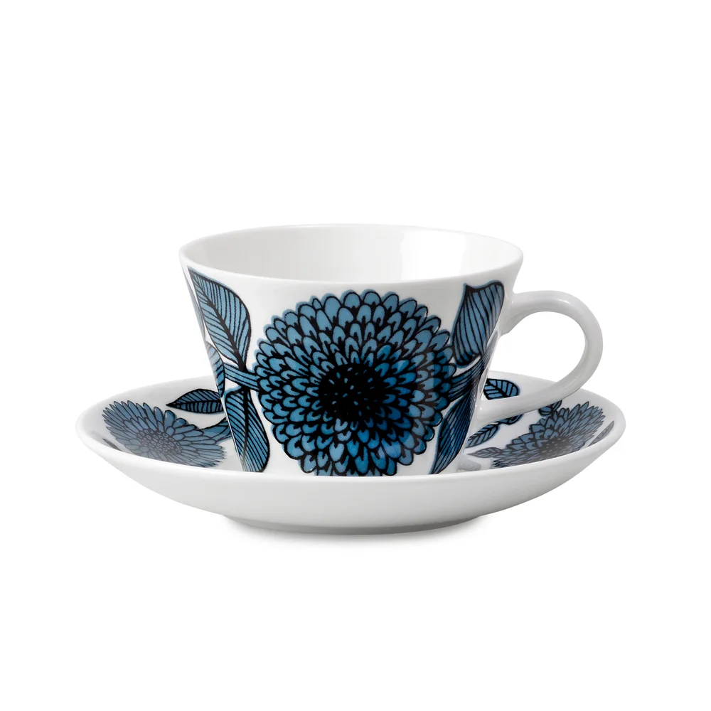 Blå Aster kaffegods kon v:3431699