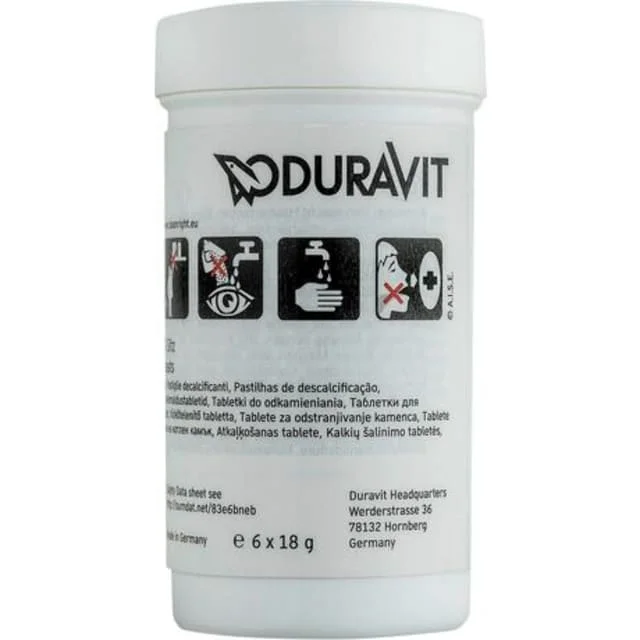 Duravit avkalkingstabletter for SensoWash, 6-pakning | 1007250000 Duravit avkalkingstabletter for SensoWash, 6-pakning | 1007250000