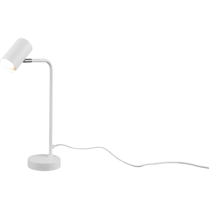 Trio Lighting Marley bordlampe, hvit | 512400131