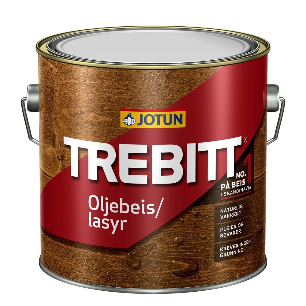 Trebitt oljebeis hvit 3l v:6979674