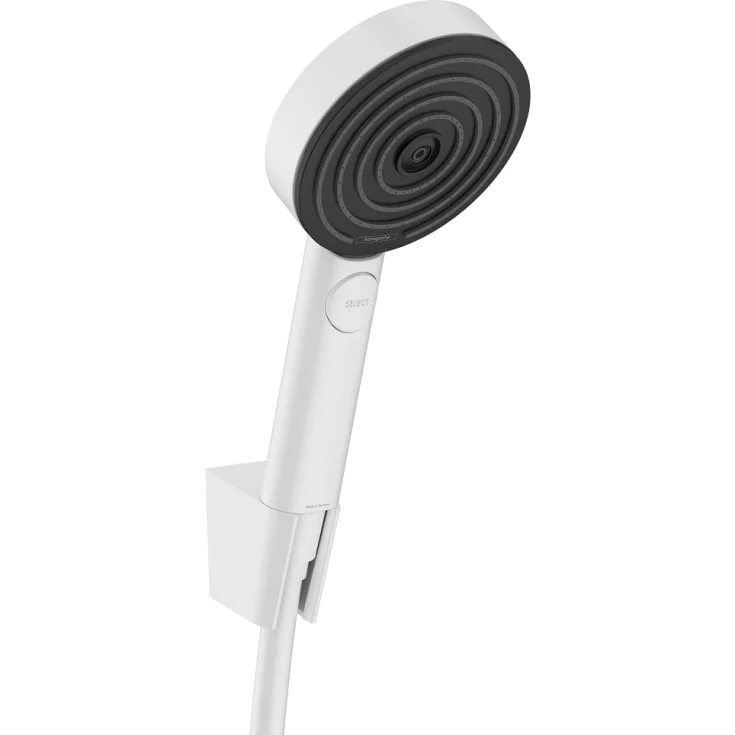 Hansgrohe Pulsify 105 Relaxation dusjsett, matt hvit | 24303700