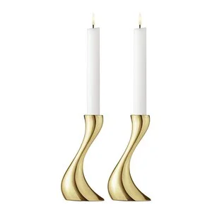 Cobra lysestake 16 cm 2 stk gull v:4958966 Cobra lysestake 16 cm 2 stk gull v:4958966