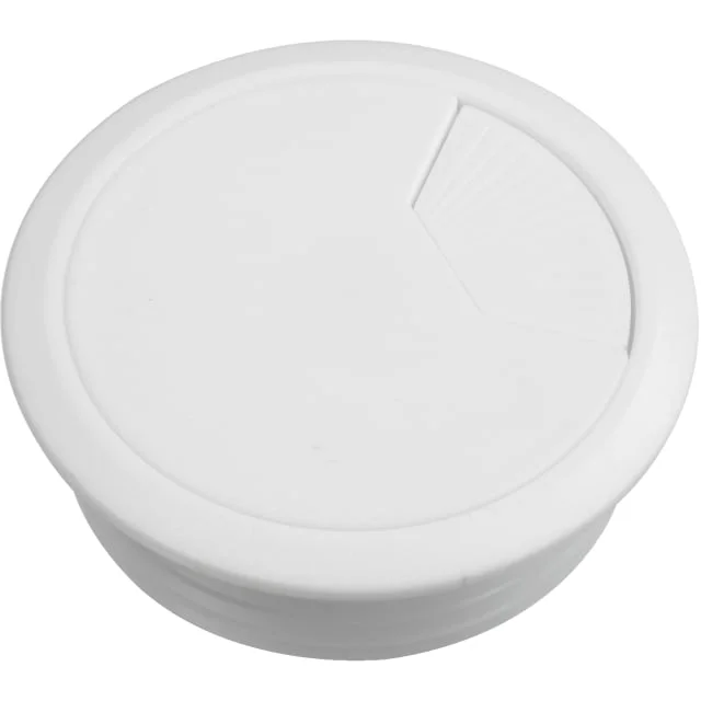 Schneider Unica+ kabelgjennomføring Ø60 mm, hvit | 1283930