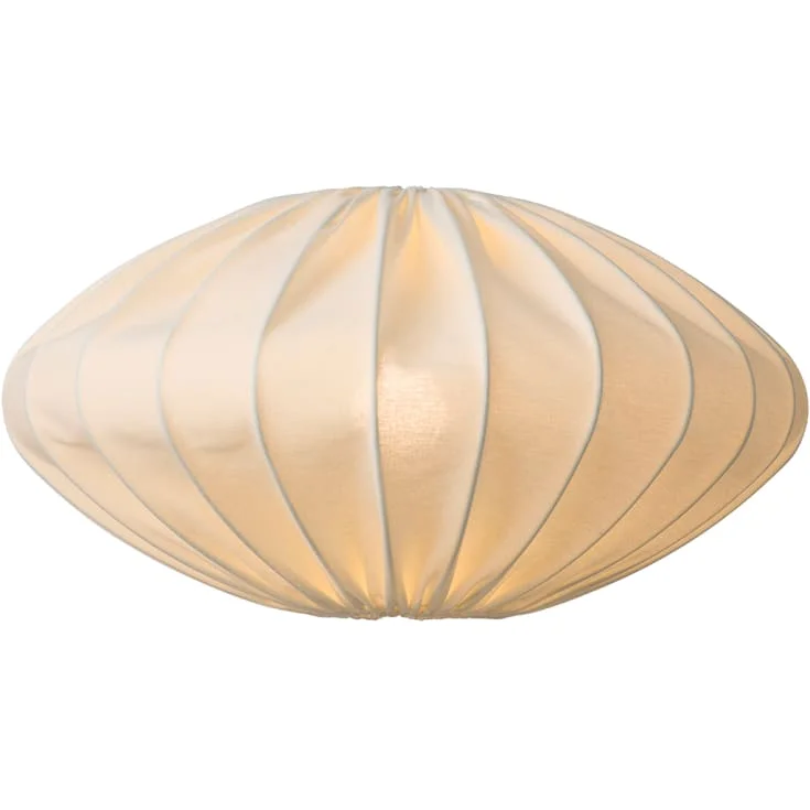 Nielsen Light Jasmin Ellipse lampeskjerm, hvit | 480304 Nielsen Light Jasmin Ellipse lampeskjerm, hvit | 480304