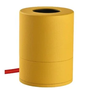 MITB Pop sokkel bordlampe 9 cm gul aluminium v:2482771 MITB Pop sokkel bordlampe 9 cm gul aluminium v:2482771