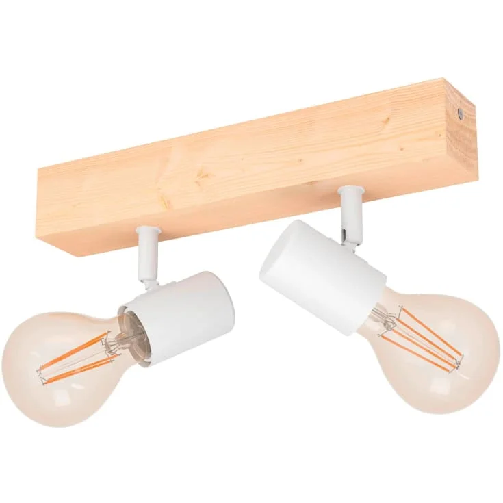 Eglo Townshend 3 spotlampe, 2 pærer, hvit | 99483
