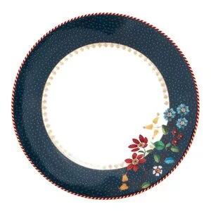 Berry Blues tallerken 17 cm blå v:8980533