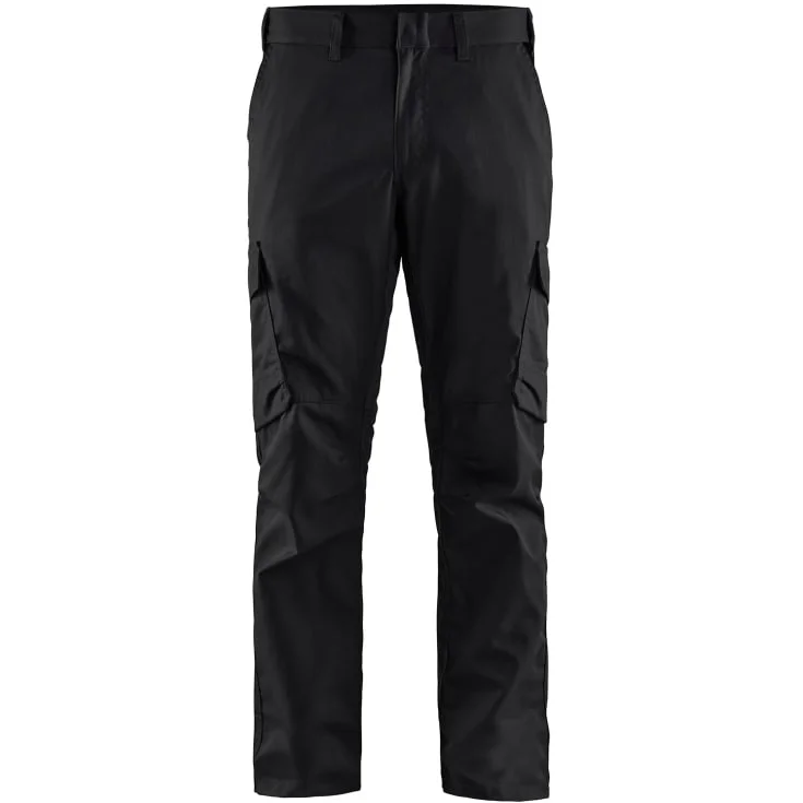 Blåkläder Workwear 1444 servicebukse med 2-veis stretch, sort/grå, str. C146 | 1444-1832-9998_C146