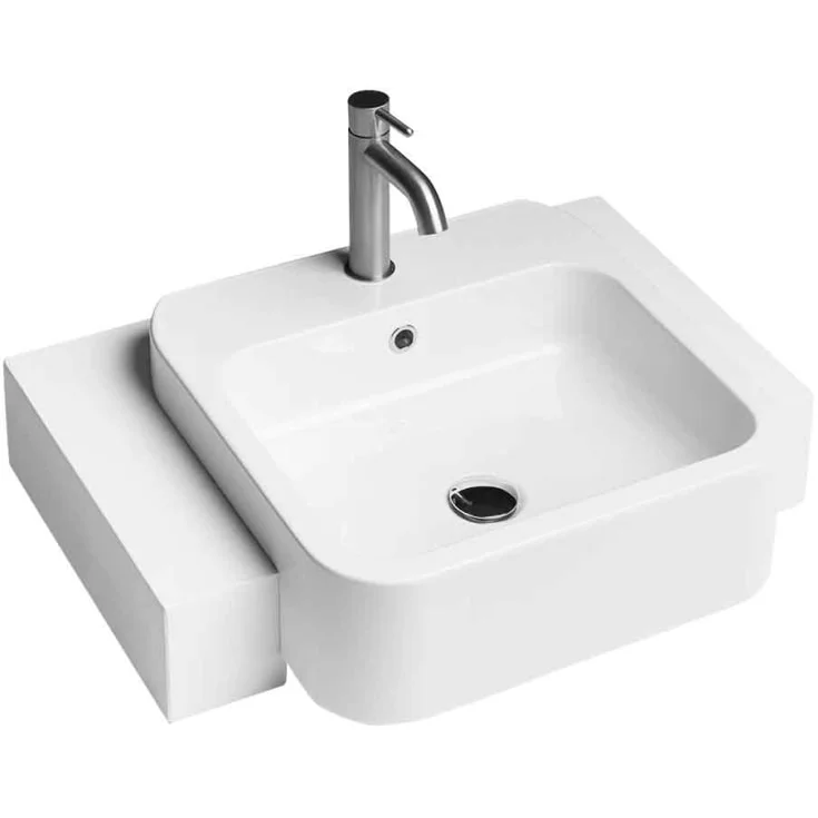 Lavabo Cosa servant, 48x48 cm, hvit | 221031005