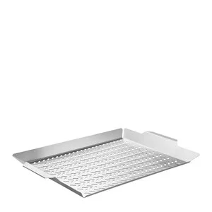 BBQ by Hellstrøm grillbrett 48×32 cm børstet stål v:4486259 BBQ by Hellstrøm grillbrett 48×32 cm børstet stål v:4486259