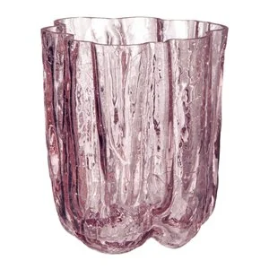 Crackle vase 12 cm rosa v:5456504
