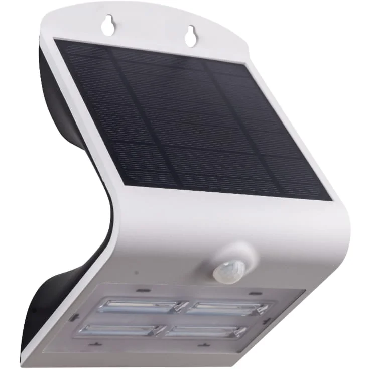 Eglo Lamazzo solcelle vegglampe med sensor, hvit | 98757